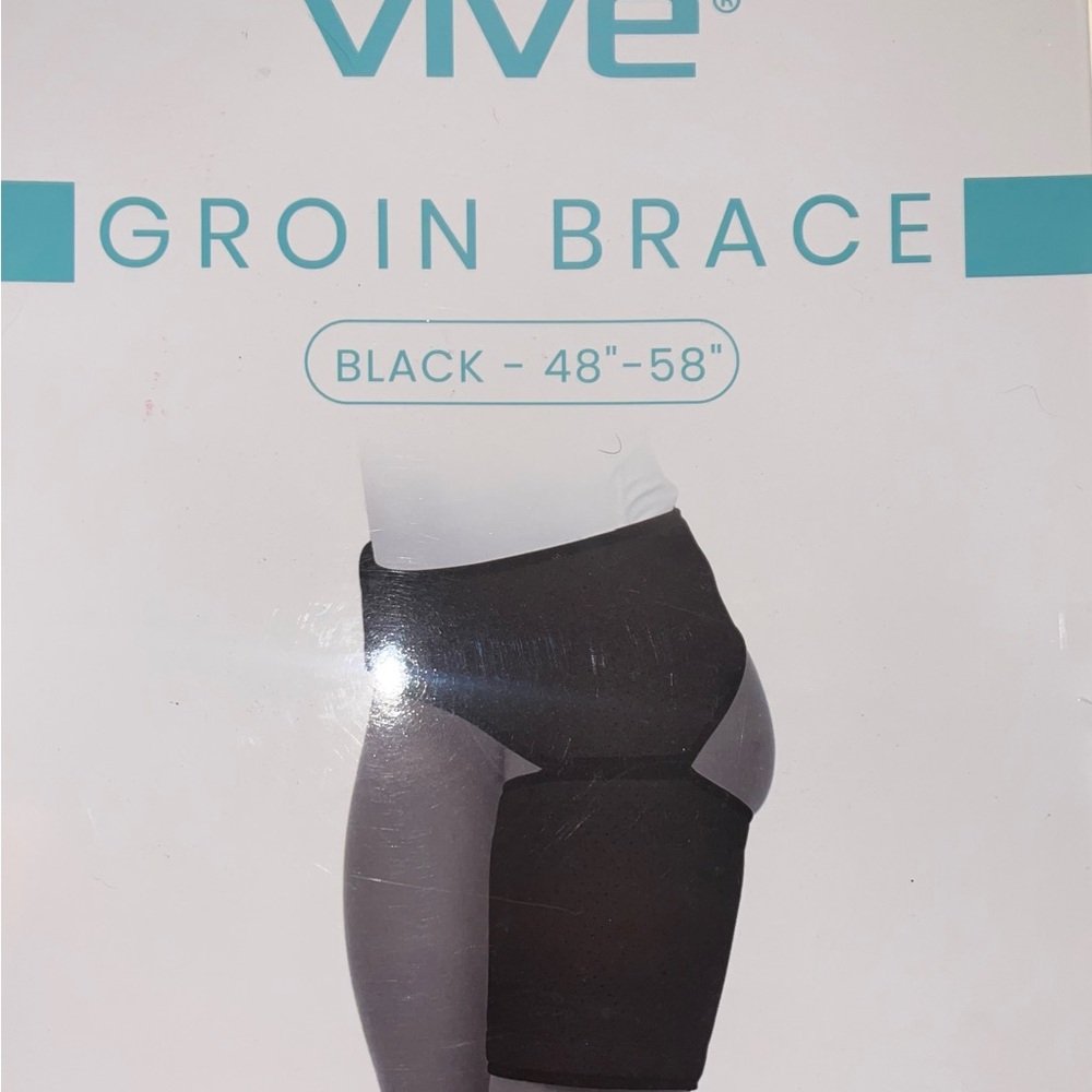 Vive Health Black Groin Brace